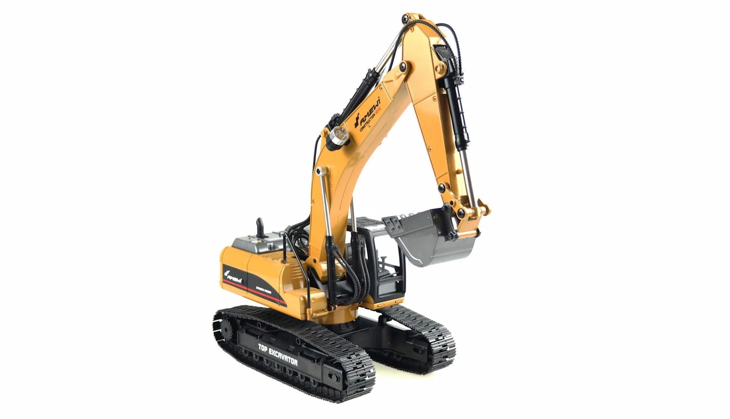 Amewi RC Raupenbagger Vollmetall RTR Sound, Rauch, LED 6 Amewi RC Raupenbagger Vollmetall RTR Sound, Rauch, LED – Bild 6