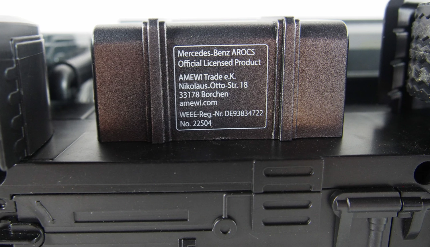 Amewi RC Mercedes LKW Kipper PRO Metall 2,4GHz RTR 1:14 Grau – Bild 8