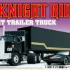 Aoshima Knight Rider Truck Mit Kitt 1:28 Modellauto Plastik Bausatz