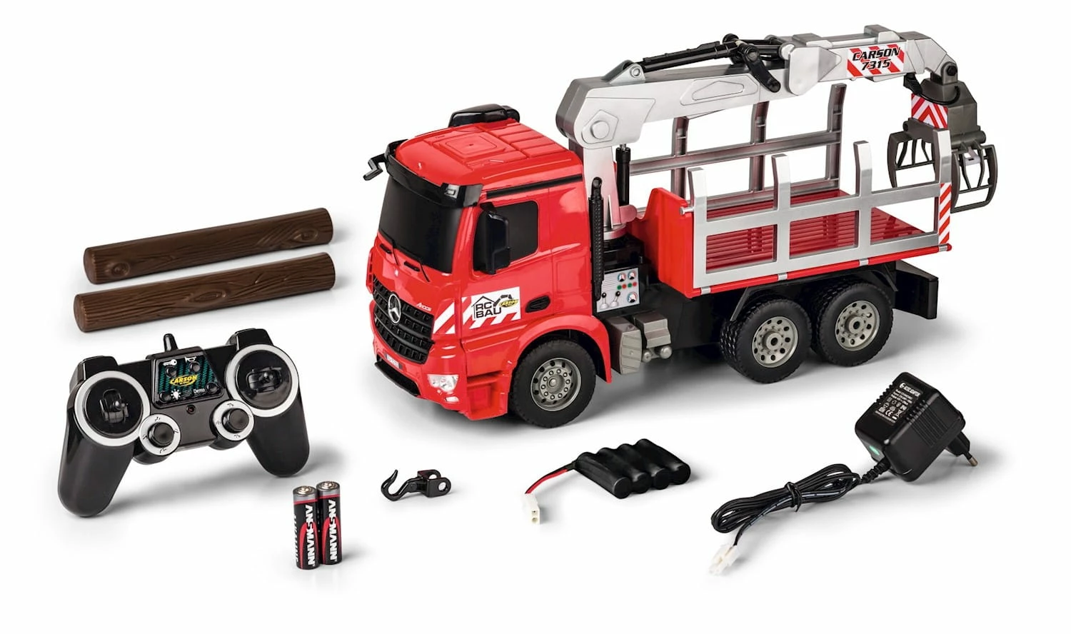 Carson 1:20 Arocs Mercedes Benz Holztransporter 100% RTR 1 Carson 1:20 Arocs Mercedes Benz Holztransporter 100% RTR