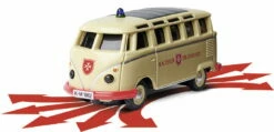 Carson 1:87 H0 RC VW T1 Polizei + Malteser Combo HO 2,4Ghz LCD -D-Edition Verkäufe Carson RC VW T1 Polizei Malteser Combo LCD CT 500504152 4