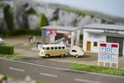 Carson RC VW T1 Samba Bus Mit Wohnwagen 100% 1:87 RTR -D-Edition Verkäufe Carson RC VW T1 Samba Bus mit Wohnwagen 100 1 87 RTR CT 500504164 8