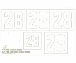 Italeri 1:12 Alfa Romeo 8C 2300 Monza Nuvolari -D-Edition Verkäufe Italeri Alfa Romeo 8C 2300 Monza Nuvolari CT 510004706 4