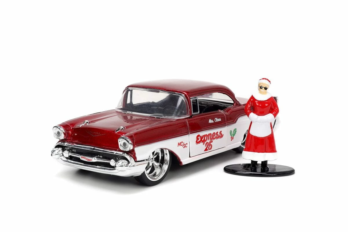 Jada Christmas Themed 1961 Chevy Impala 1:32 1 Jada Christmas Themed 1961 Chevy Impala 1:32