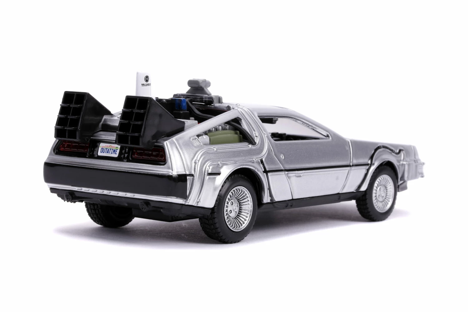 Jadatoys Zurück In Die Zukunft Modellauto Time Machine Back To The Future 2 1:32 – Bild 4