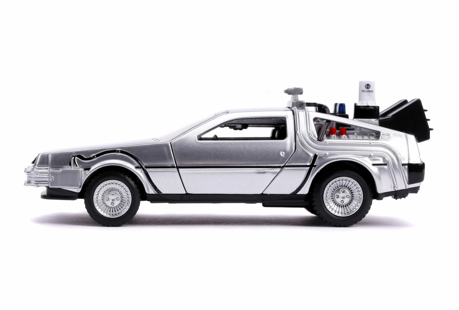 Jadatoys Zurück In Die Zukunft Modellauto Time Machine Back To The Future 2 1:32 – Bild 5