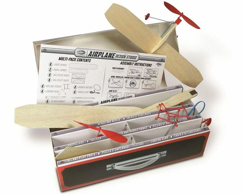 Guillow's Freiflugmodell Air Plane Design Studio Wurfgleiter Flieger Balsaholz Bausatz 2 Guillow's Freiflugmodell Air Plane Design Studio Wurfgleiter Flieger Balsaholz Bausatz – Bild 2