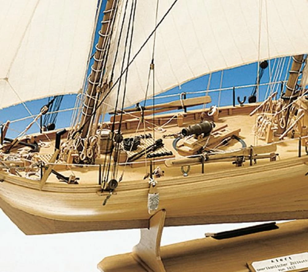 Krick Schiff Schmuggler Alert Zollkutter 1:25 Baukasten 2 Krick Schiff Schmuggler Alert Zollkutter 1:25 Baukasten – Bild 2