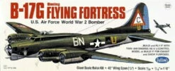 Guillow's Standmodell - Freiflugmodell B-17G Flying Fortress 1:28 Balsa Holz Bausatz