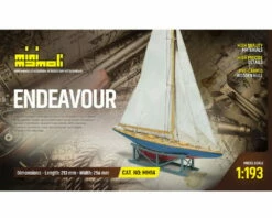 Mini Mamoli Schiff Endeavour II 1:193 Holz Bausatz