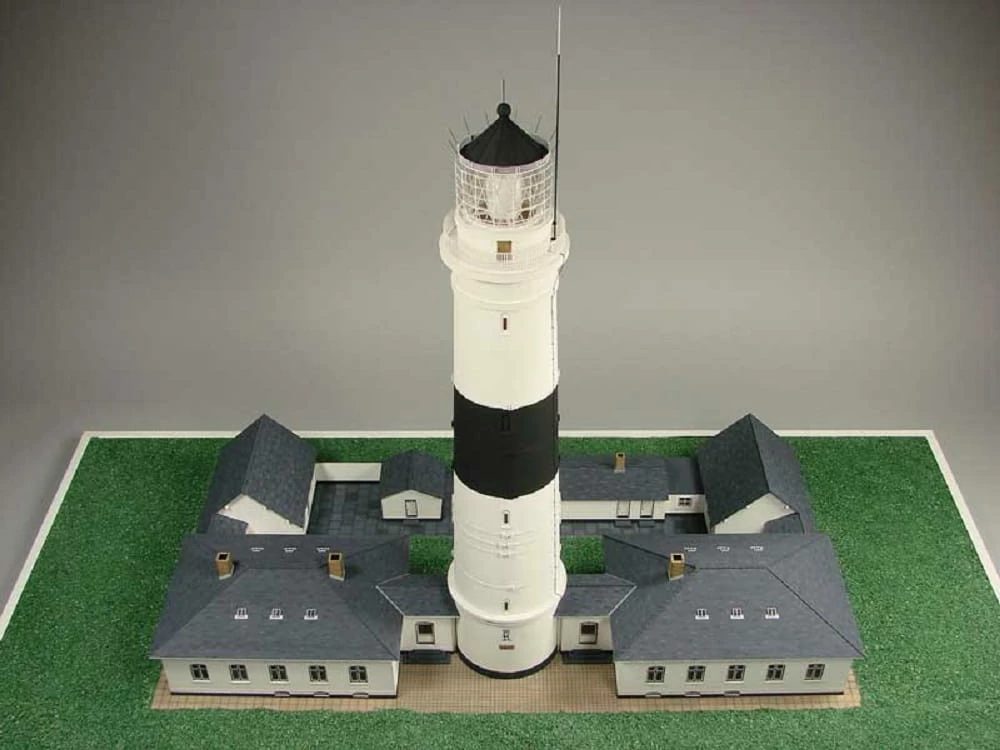 Shipyard Gebäude Für Leuchtturm Deutschland Sylt Kampen 1:72 Laser Kartonbausatz 3 Shipyard Gebäude Für Leuchtturm Deutschland Sylt Kampen 1:72 Laser Kartonbausatz – Bild 3