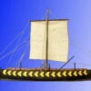 Krick Dusek Gokstad Wikingerschiff 7 Jh. 1:35 Holz Baukasten