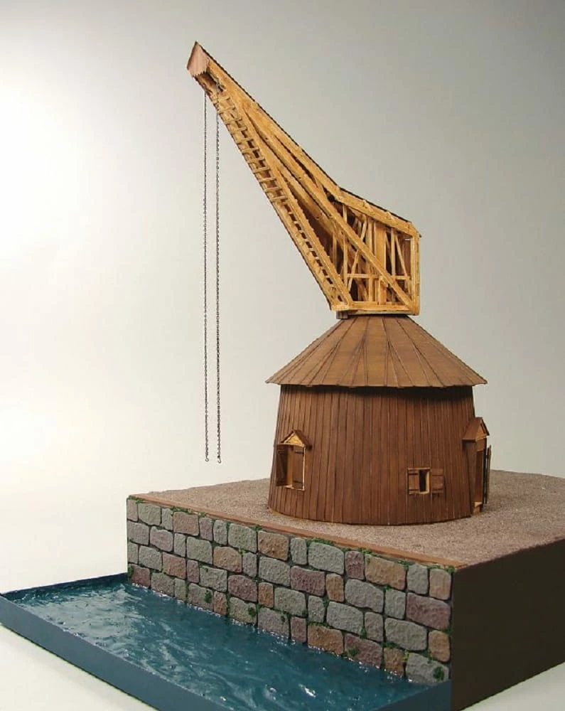 Shipyard Holztretkran Am Hansehafen Stade Germany 1661 Laser Cut 1:72 Kartonbausatz 11 Shipyard Holztretkran Am Hansehafen Stade Germany 1661 Laser Cut 1:72 Kartonbausatz – Bild 11