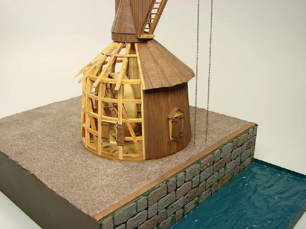 Shipyard Holztretkran Am Hansehafen Stade Germany 1661 Laser Cut 1:72 Kartonbausatz 2 Shipyard Holztretkran Am Hansehafen Stade Germany 1661 Laser Cut 1:72 Kartonbausatz – Bild 2