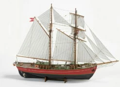 Billing Boats Lilla Dan Schulschiff Segelschiff 1:50 Holz Baukasten