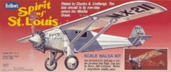 Guillow's Freiflugmodell Spirit Of St. Louis 1:16 Balsabausatz