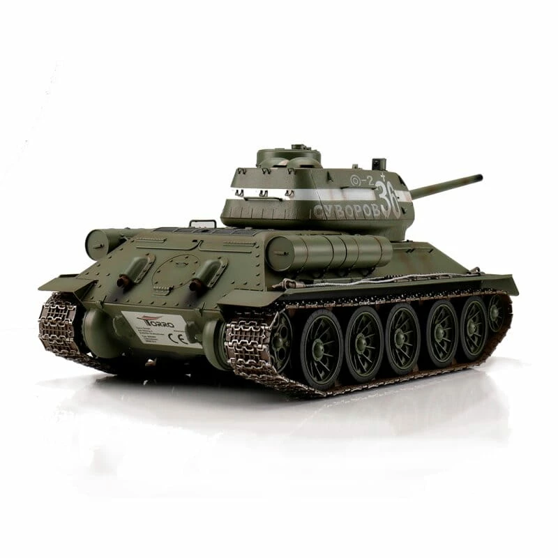 Torro RC Panzer T-34 / 85 Grün IR 1:16 2 Torro RC Panzer T-34 / 85 Grün IR 1:16 – Bild 2