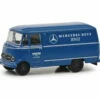 Schuco MB L319 Kasten Blau 1:87