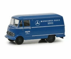 Schuco MB L319 Kasten Blau 1:87