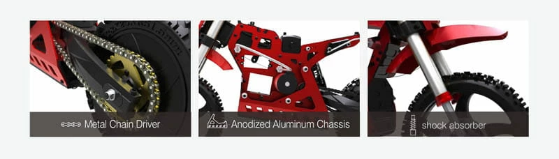 SkyRC Sky RC SR5 Off Road Motorcross Motorrad 1:4 RTR 5 SkyRC Sky RC SR5 Off Road Motorcross Motorrad 1:4 RTR – Bild 5