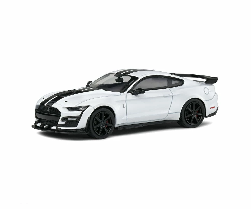 Solido 1:43 Ford Mustang GT500 Weiß/schwarz Modellauto