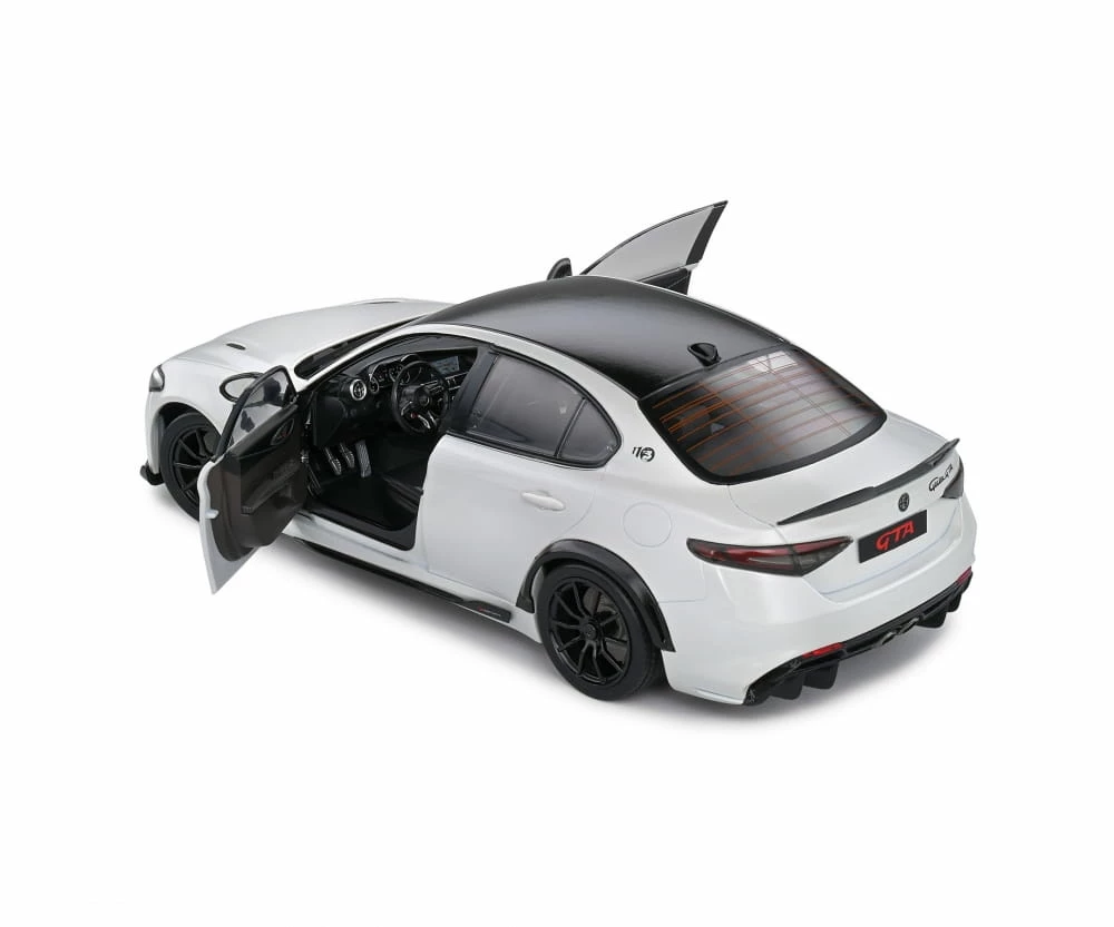 Solido 1:18 Alfa Romeo Giulia Blanco Trofeo Modellauto 2 Solido 1:18 Alfa Romeo Giulia Blanco Trofeo Modellauto – Bild 2