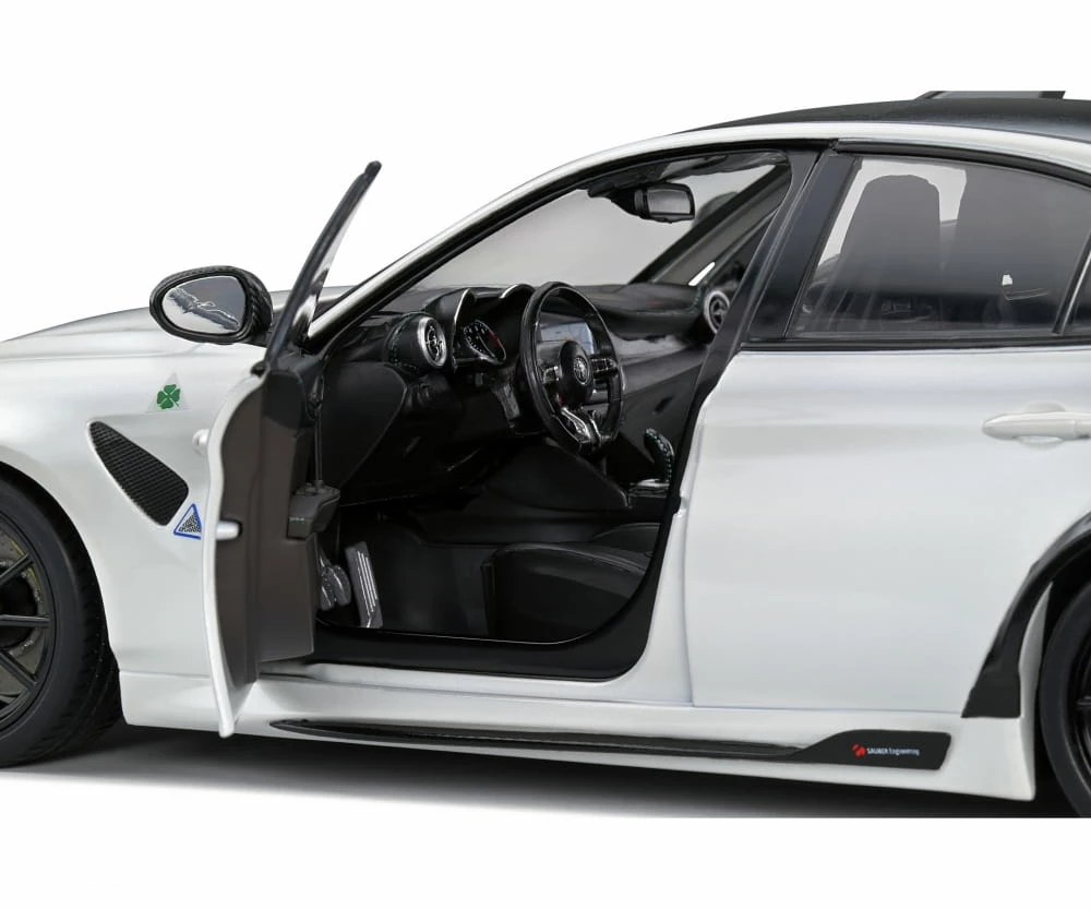 Solido 1:18 Alfa Romeo Giulia Blanco Trofeo Modellauto 7 Solido 1:18 Alfa Romeo Giulia Blanco Trofeo Modellauto – Bild 7