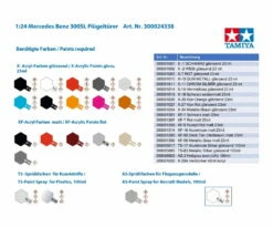 Tamiya Mercedes Benz 300SL Flügeltürer 1:24 Platik Modellbau Auto Bausatz 12 Tamiya Mercedes Benz 300SL Flügeltürer 1:24 Platik Modellbau Auto Bausatz -D-Edition Verkäufe Tamiya Mercedes Benz 300SL Fluegeltuerer CT 300024338 3