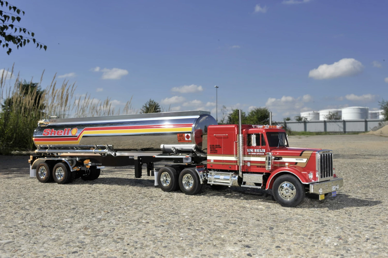 Tamiya RC U.S.Tankauflieger 2Achs Gallant Eagle 1:14 Anhänger 2 Tamiya RC U.S.Tankauflieger 2Achs Gallant Eagle 1:14 Anhänger – Bild 2