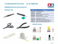 Tamiya Subaru Impreza WRC 1:24 Platik Modellbau Auto Bausatz -D-Edition Verkäufe Tamiya Subaru Impreza WRC CT 300024199 3