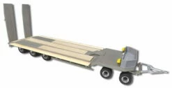 Lesu 1:14 Tieflader-Anhänger 5-Achs Edelstahl Mattiert RTR -D-Edition Verkäufe Thicon Tieflader Anhaenger 5 Achs Edelstahl mattiert RTR THI 55000 4