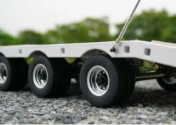 Lesu 1:14 Tieflader-Anhänger 5-Achs Edelstahl Mattiert RTR -D-Edition Verkäufe Thicon Tieflader Anhaenger 5 Achs Edelstahl mattiert RTR THI 55000 5