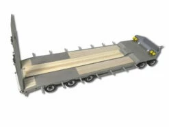 Lesu 1:14 Tieflader-Anhänger 5-Achs Edelstahl Mattiert RTR -D-Edition Verkäufe Thicon Tieflader Anhaenger 5 Achs Edelstahl mattiert RTR THI 55000 8