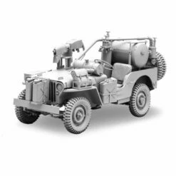 Torro Willys Jeep Mit WASP Flammenwerfer 1:16 Bausatz