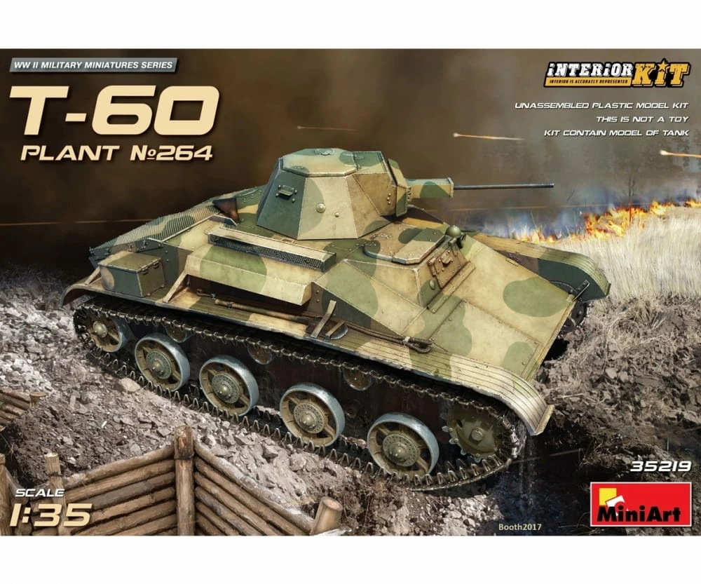 MiniArt 1:35 T-60 Plant No.264 Stalin. Interieur 1 MiniArt 1:35 T-60 Plant No.264 Stalin. Interieur